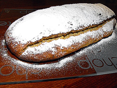 Already my great grandmother baked this Christmas stollen recipe every in preparation to  the advent time as part of her Christmas baking.