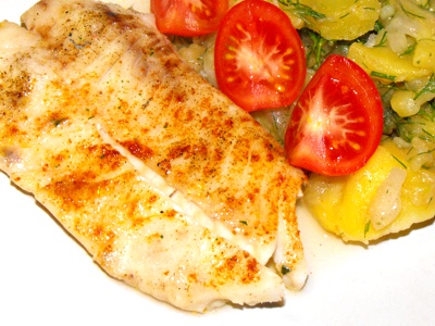 baked fish fillet