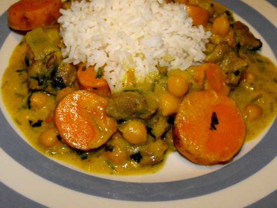 Chickpea curry