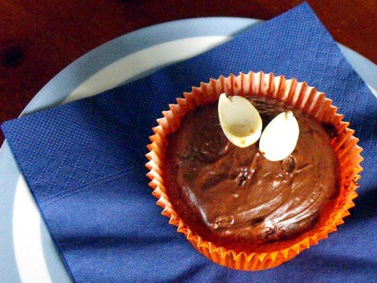 spiced chocolate muffins
