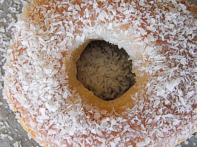 Doughnut with cocos