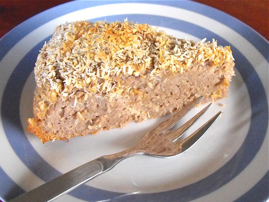 feijoa fruit cake with buckwheat flour