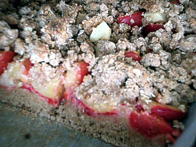 Plum cake on yeast cake base with streusel