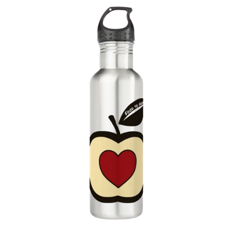 food to grow logo on water drink bottle