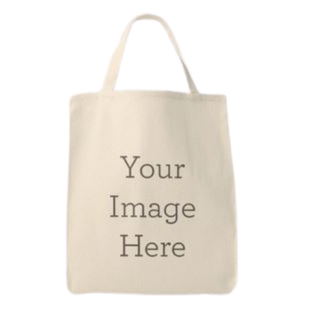 Custom grocery tote bag