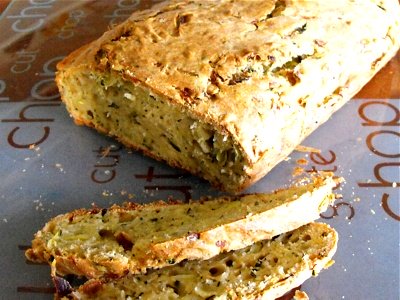On its own or as a side dish to any soup, in lunch boxes or as a snack. This zucchini bread recipe is a tasty bread variation.