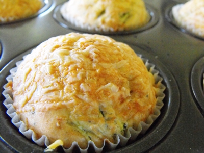 Inspire variety with this versatile zucchini muffin recipe. Muffins have the perfect size for packed healthy school lunches or an in between snack.